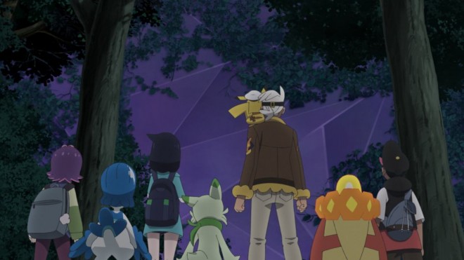 Scene from the anime Pokémon Horizons episode 85